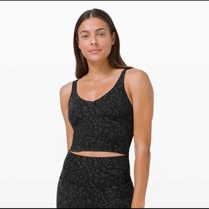 Lulu Align Tank - Wild Thing Camo Deep Coal Multi